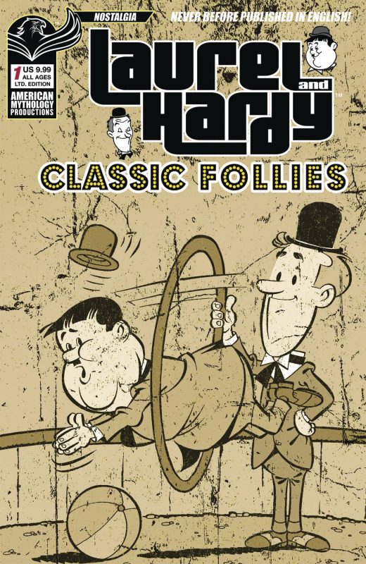 LAUREL & HARDY CLASSIC FOLLIES #1 LTD ED CVR