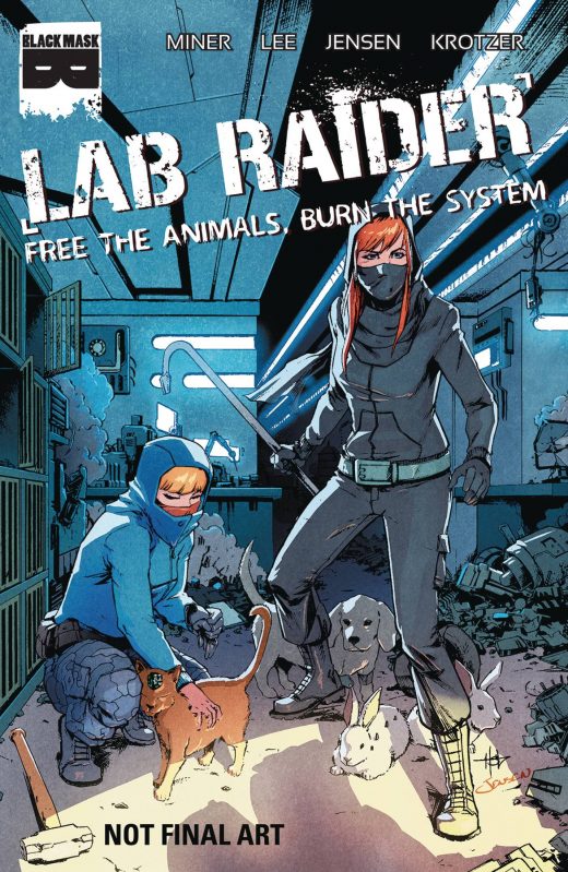 LAB RAIDER #4 (OF 4) (MR)