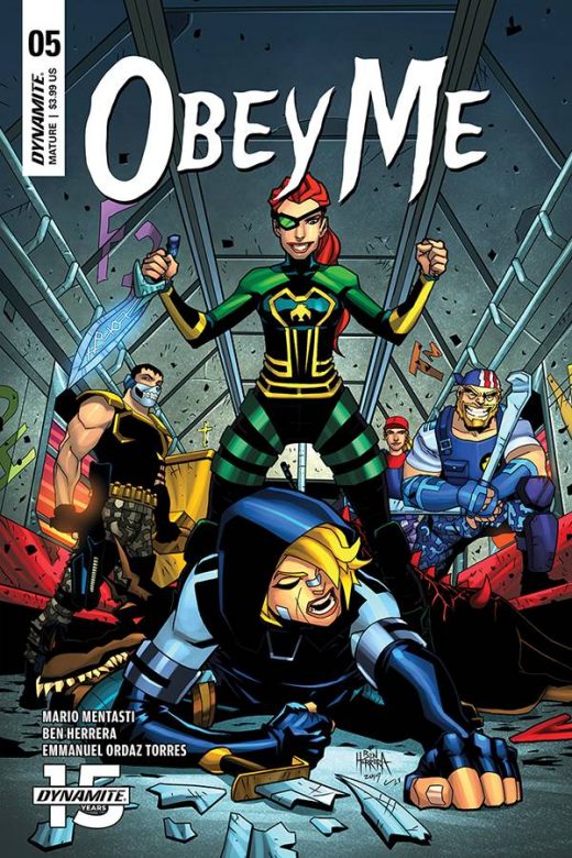 OBEY ME #5 (OF 5) CVR A HERRERA (MR)