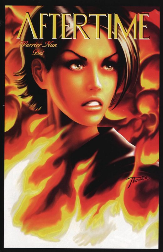 WARRIOR NUN DEI #1 COMMEMORATIVE SGN VAR