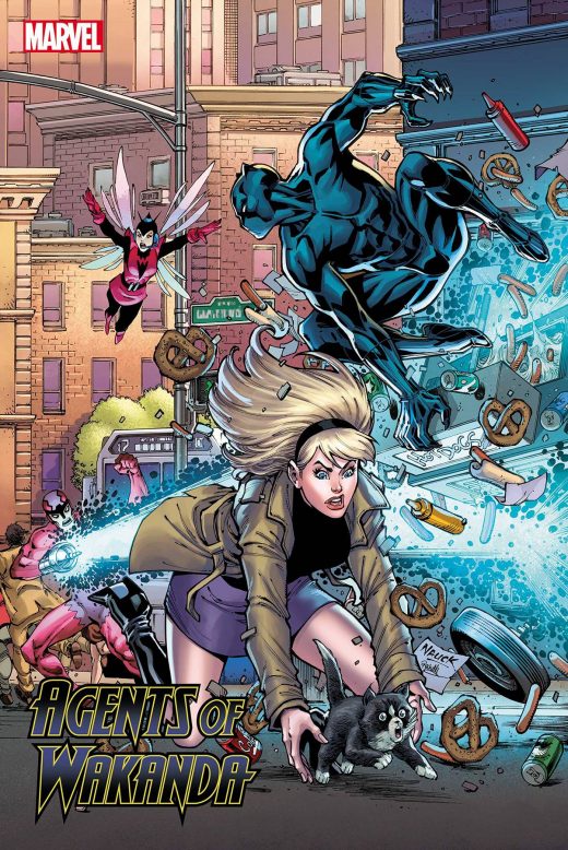 BLACK PANTHER AND AGENTS OF WAKANDA #6 NAUCK GWEN STACY VAR