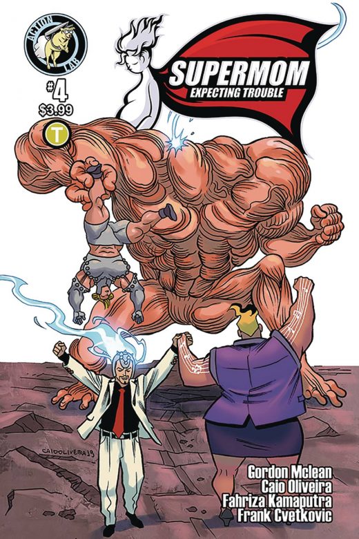 SUPERMOM EXPECTING TROUBLE #4