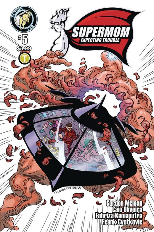 SUPERMOM EXPECTING TROUBLE #5