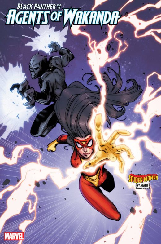 BLACK PANTHER AND AGENTS OF WAKANDA #7 COELLO SPIDER-WOMAN V
