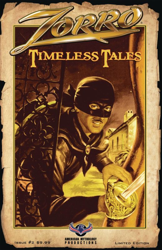 ZORRO TIMELESS TALES #2 CVR B LTD PULP VAR