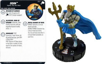 Heroclix Odin #067 The Mighty Thor (Equipment not included)