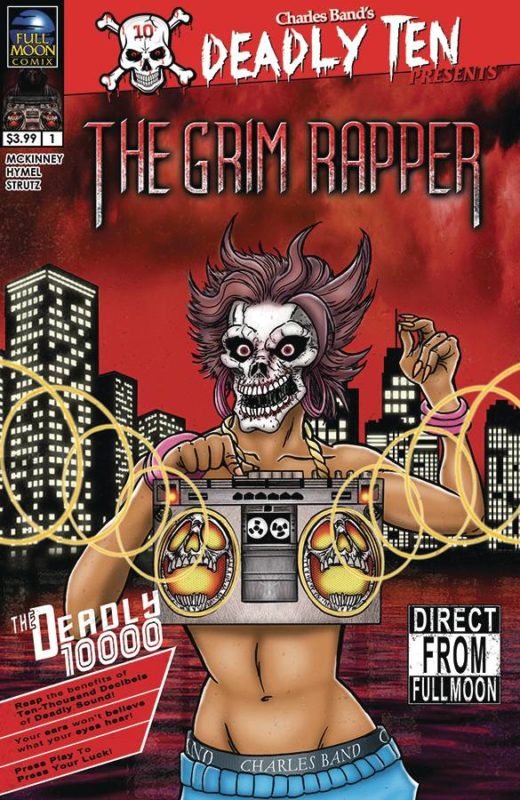 DEADLY TEN PRESENTS GRIM RAPPER CVR B FOWLER (MR)