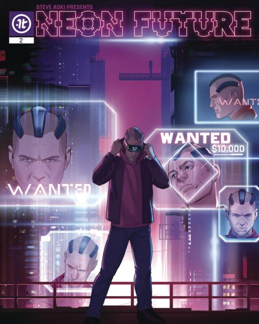 NEON FUTURE VOL 2 #2 (OF 6) CVR B LAU & MAZE STUDIO