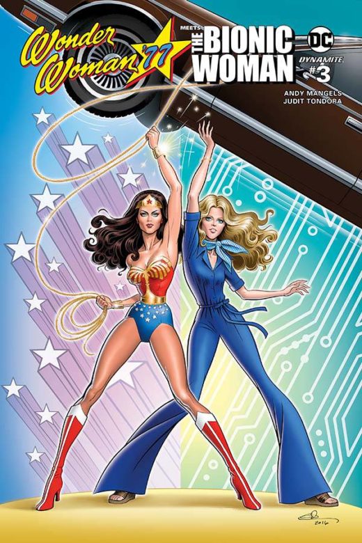 WONDER WOMAN 77 BIONIC WOMAN #3 (OF 6) CVR B HANSON