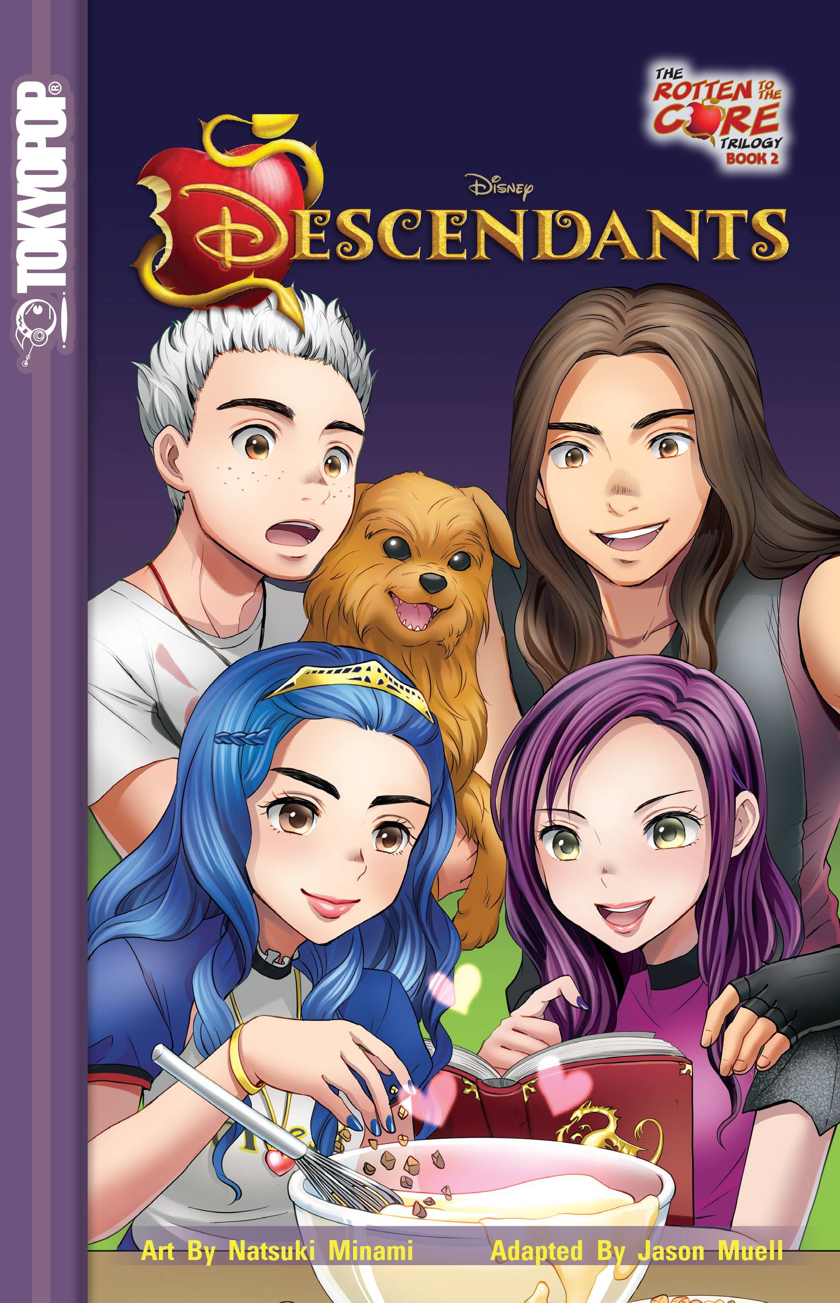 DISNEY DESCENDANTS ROTTEN TO THE CORE GN VOL 01