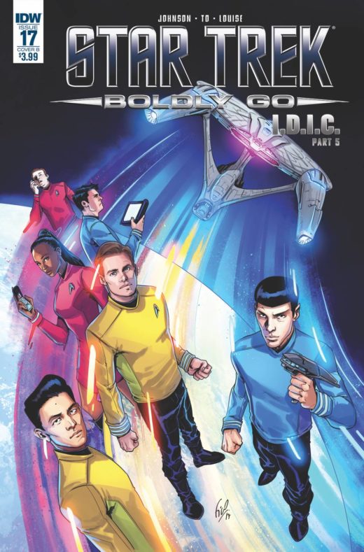 STAR TREK BOLDLY GO #17 CVR B OSSIO