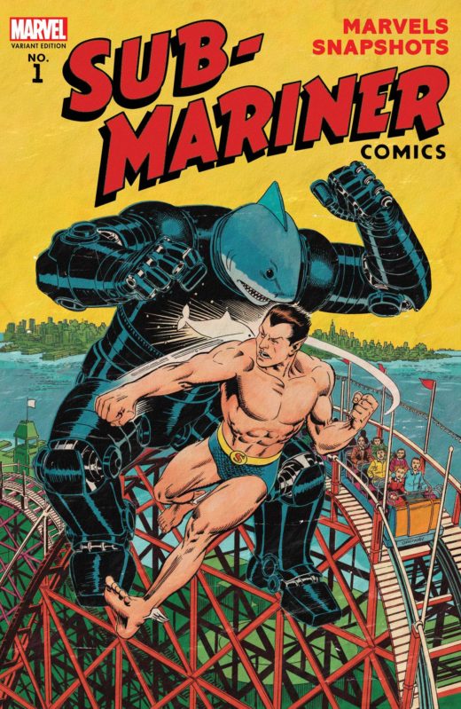 SUB-MARINER MARVELS SNAPSHOT #1 ORDWAY VAR  1:25 copies