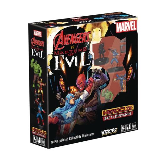MARVEL HEROCLIX BATTLEGROUNDS AVENGERS VS MASTERS EVIL