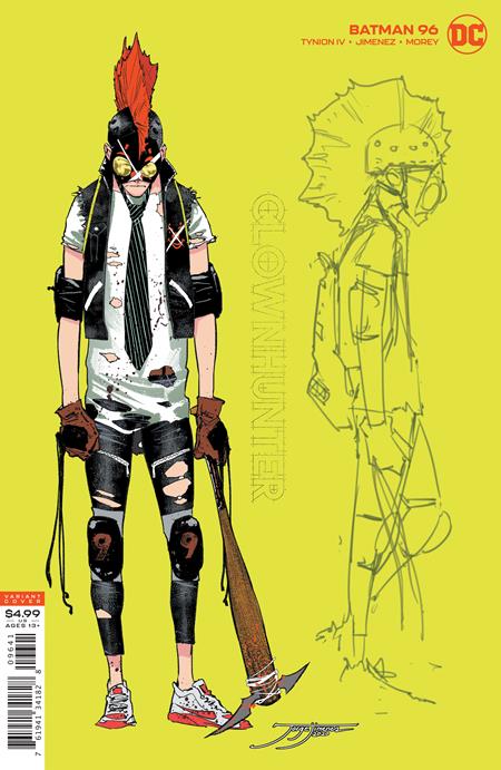 BATMAN (2016) #096 1:25 JOKER HUNTER VAR ED JOKER WAR  1:25 Copies