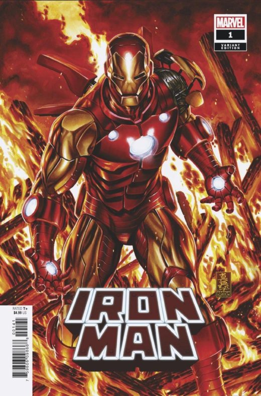 IRON MAN #1 BROOKS VAR  1:50 Copies