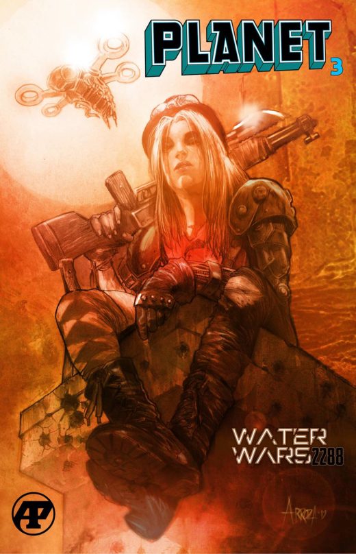 PLANET COMICS #3 CVR B ARROZA