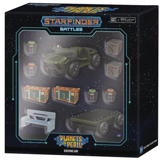 STARFINDER BATTLES PLANETS OF PERIL DOCKING BAY PREMIUM SET