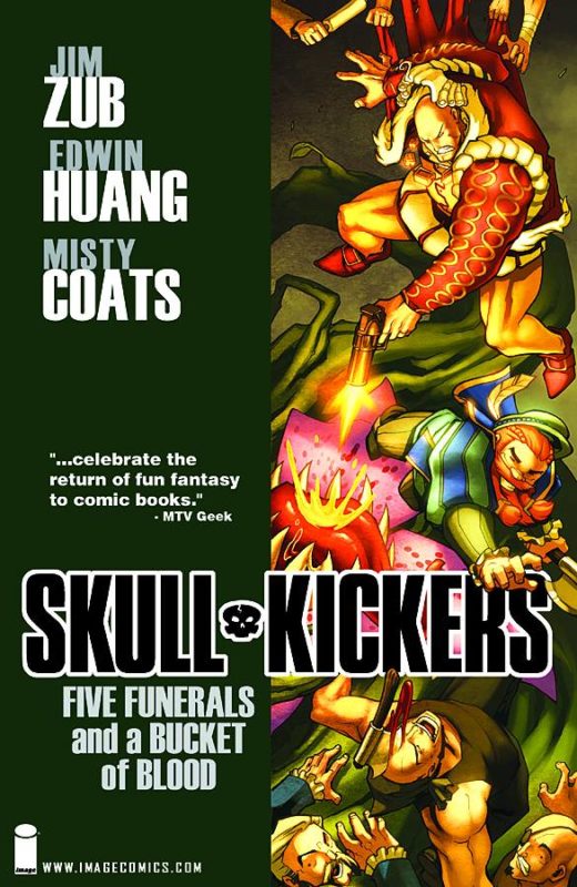 SKULLKICKERS TP VOL 02 FIVE FUNERALS & A BUCKET OF BLOOD