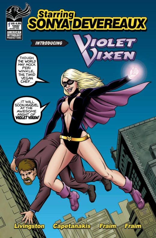 STARRING SONYA DEVEREAUX VIOLET VIXEN CVR B PARODY (MR)