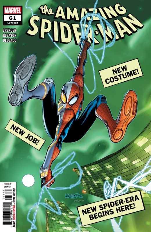 AMAZING SPIDER-MAN (2018) #61 2ND PTG GLEASON VAR