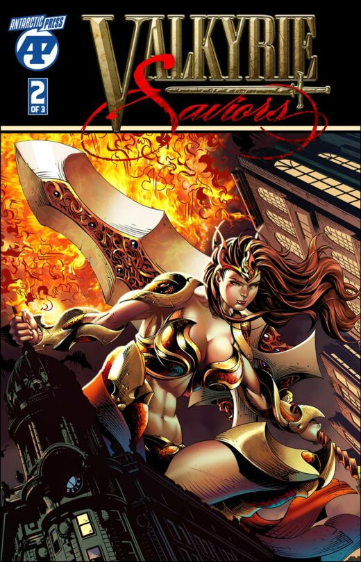 VALKYRIE SAVIORS #2 (OF 3) VOLCANIC VALKYRIE JESSE WICHMANN