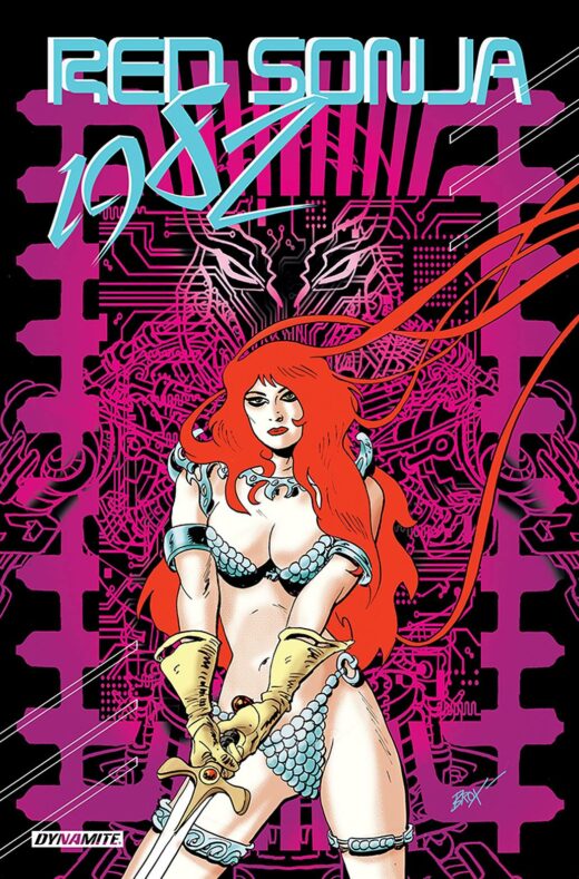 RED SONJA 1982 ONE SHOT CVR B BROXTON