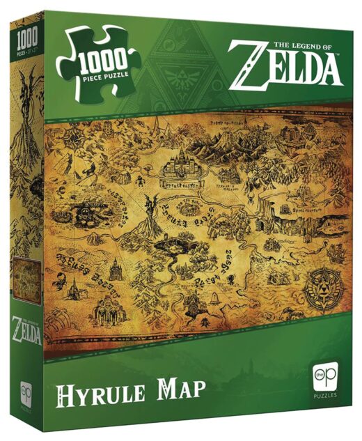 Jigsaw Puzzle - ZELDA HYRULE MAP 1000 PC
