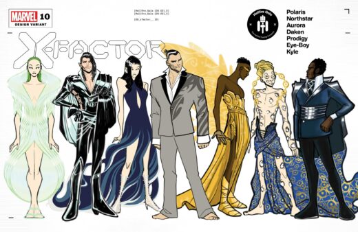 X-FACTOR (2020) #10 BALDEON CHARACTER DESIGN VAR GALA