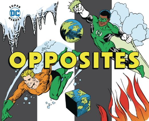 SUPER HEROES OPPOSITES BOARD BOOK