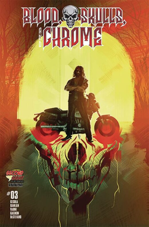 BLOOD SKULLS AND CHROME #3 (OF 5) CVR A RUIZ