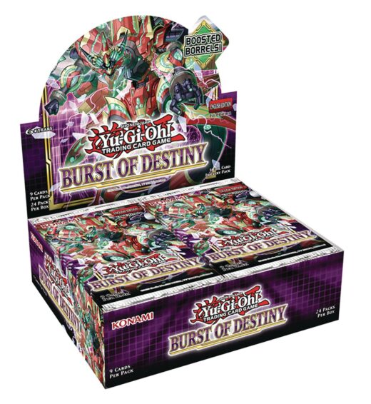 YU GI OH BURST OF DESTINY BOOSTER DIS (24CT) (C: 0-1-2)