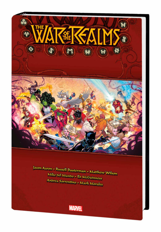 WAR OF THE REALMS OMNIBUS HC DAUTERMAN COVER [NEW PRINTING]