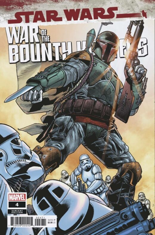 STAR WARS: WAR OF THE BOUNTY HUNTERS #4 (OF 5) HITCH VAR  1:50 Copies