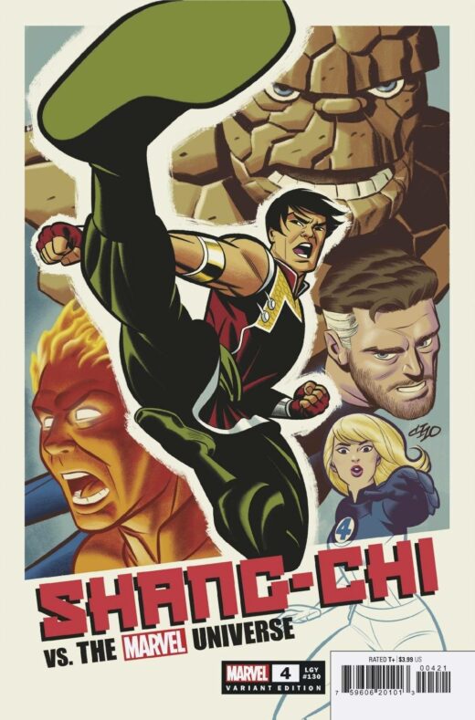 SHANG-CHI #04 MICHAEL CHO VAR 1:50 Copies
