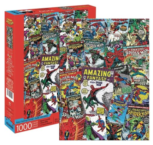 Jigsaw Puzzle - MARVEL SPIDER-MAN COVERS 1000PC PUZZLE (C: 1