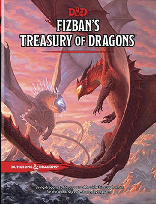 D&D RPG FIZBANS TREASURY OF DRAGONS HC (C: 0-1-2)