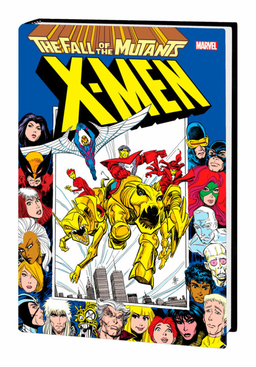 X-MEN: FALL OF THE MUTANTS OMNIBUS HC BLEVINS COVER [NEW PRINTING, DM ONLY]