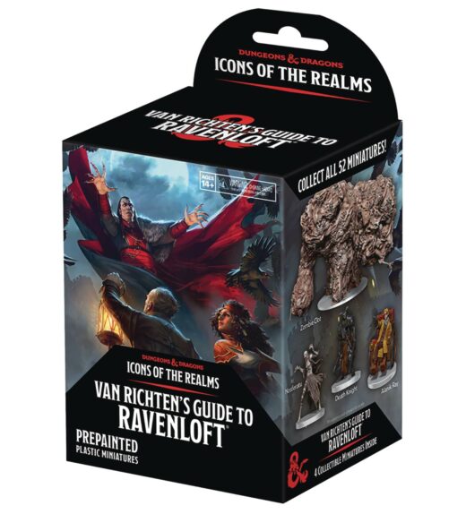 D&D ICONS REALMS VAN RICTENS GUIDE RAVENLOFT 8CT BOOSTER (C:
