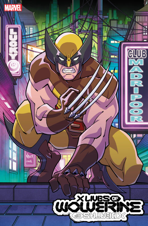 X LIVES OF WOLVERINE #1 NAUCK ANIMATION STYLE VARIANT  #1:25 Copies