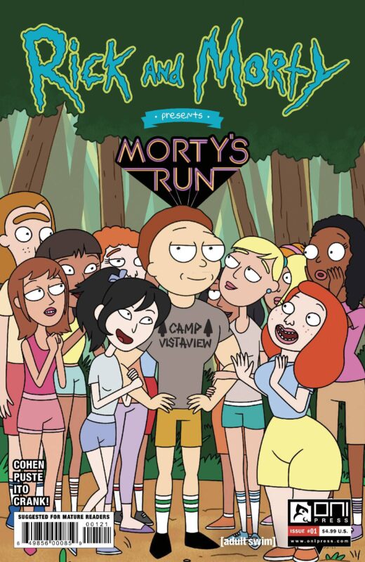 RICK AND MORTY PRESENTS MORTYS RUN #1 CVR B FEISTER