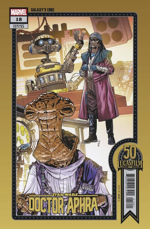STAR WARS DOCTOR APHRA #18 SPROUSE LUCASFILM 50TH VARIANT