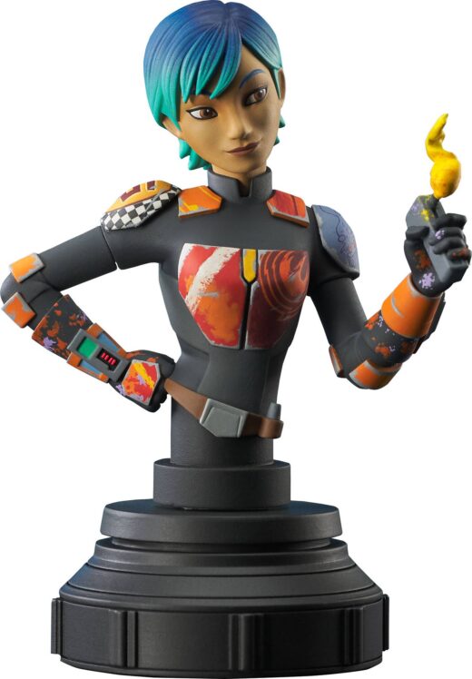 STAR WARS REBELS SABINE WREN 1/7 SCALE BUST