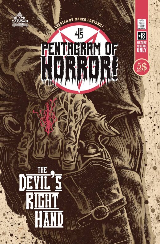 PENTAGRAM OF HORROR #4 CVR A FONTANILI
