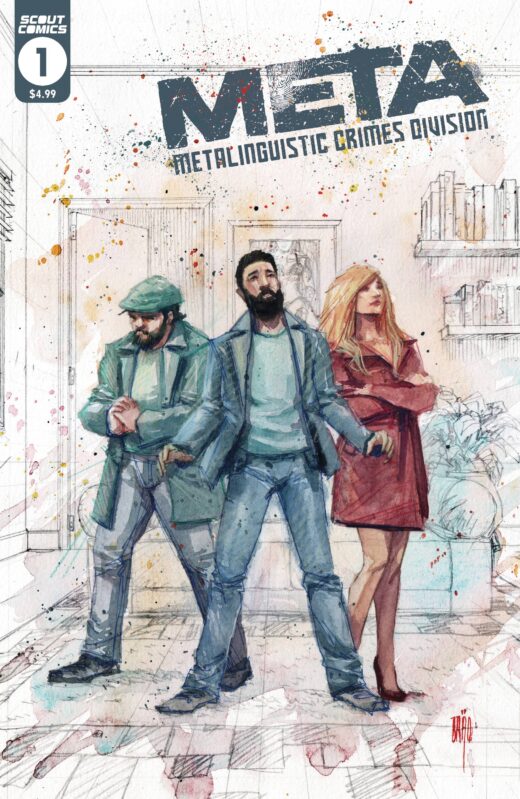 META METALINGUISTIC CRIMES DIVISION #1 CVR A  BRAO