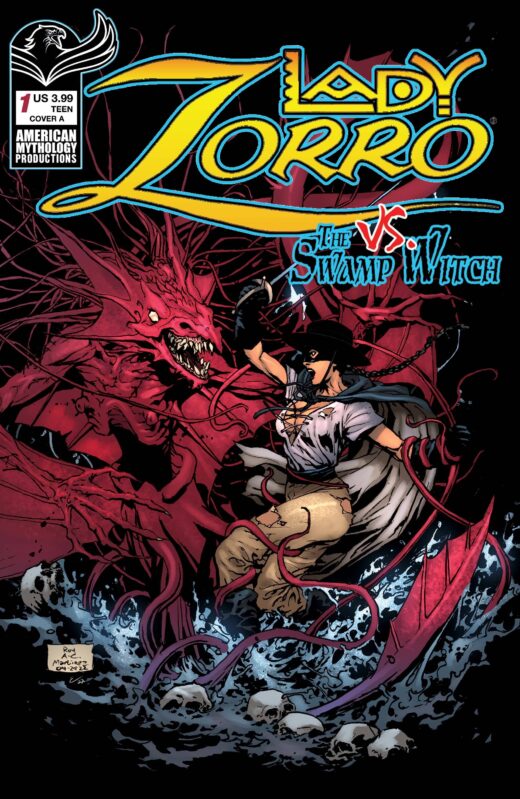 LADY ZORRO VS SWAMP WITCH ONE SHOT CVR A MARTINEZ