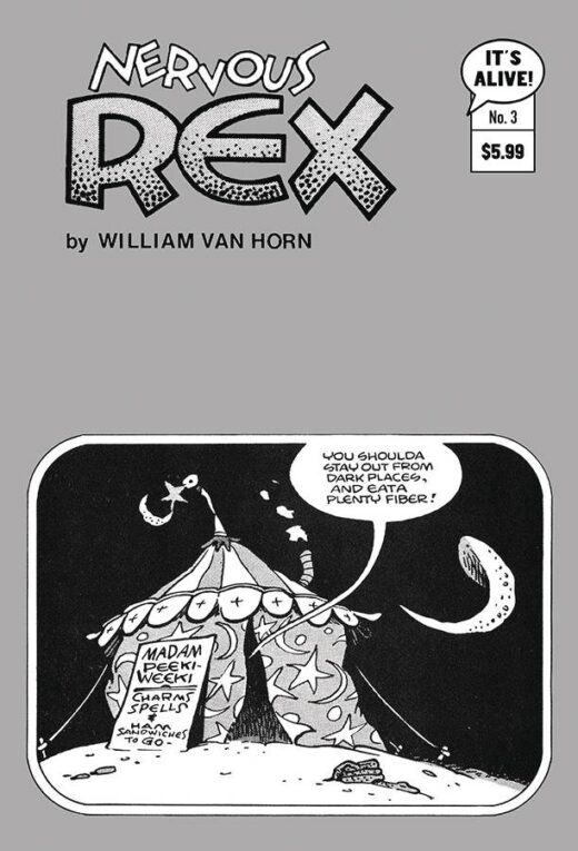NERVOUS REX #3 CVR B WILLIAM VAN HORN
