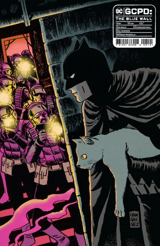 GCPD THE BLUE WALL #1 (OF 6) CVR B FRANCESCO FRANCAVILLA CARD STOCK VAR