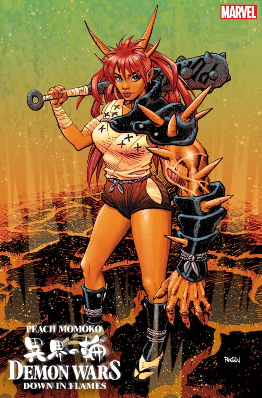 DEMON WARS DOWN IN FLAMES #1 PANOSIAN VAR