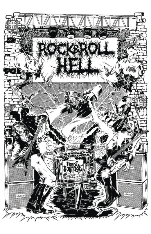 ROCK & ROLL HELL #1 CVR C DEATH (MR)