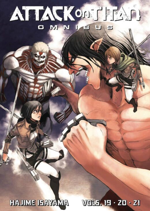 ATTACK ON TITAN OMNIBUS TP VOL 12 VOL 33 - 34 (MR) (C: 1-1-1